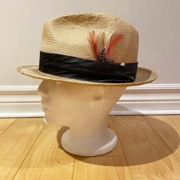 Vintage Broner Straw Hat - Picture 1 of 7